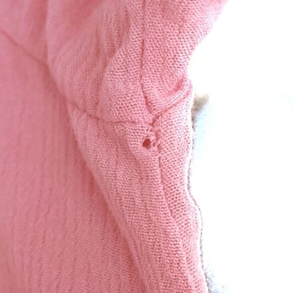 Miami Pink Cold Shoulder Boho Cami Top sz S - Picture 8 of 8